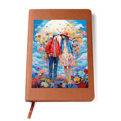 Valentine's Day Art 182 - Vegan Leather Journal