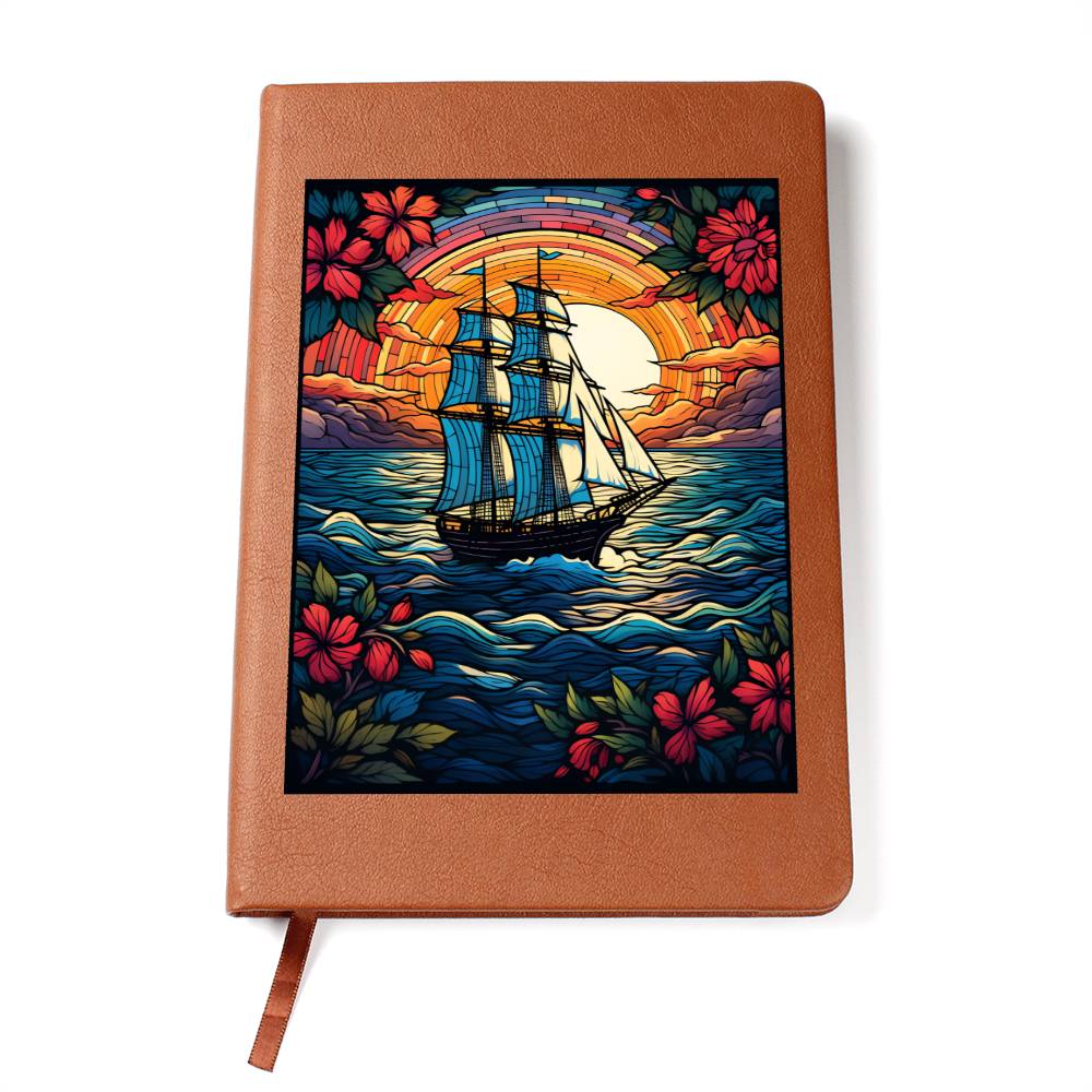 Minimalist BOHO Art 113 - Vegan Leather Journal