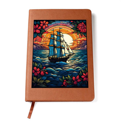 Minimalist BOHO Art 113 - Vegan Leather Journal