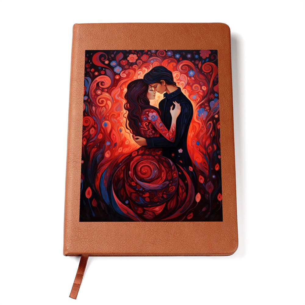 Valentine's Day Art 149 - Vegan Leather Journal