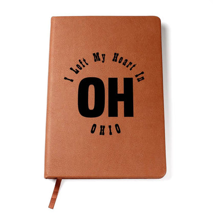 Heart In Ohio v01 - Vegan Leather Journal
