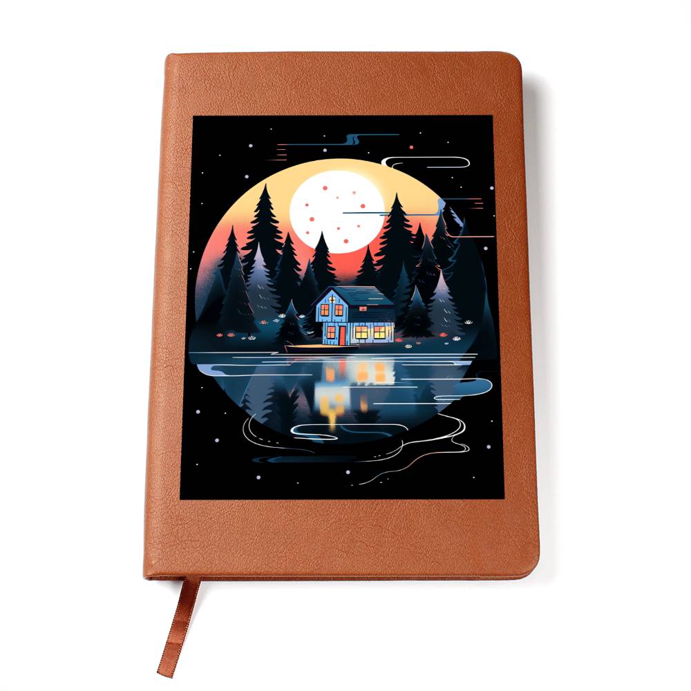 Minimalist BOHO Art 060 - Vegan Leather Journal