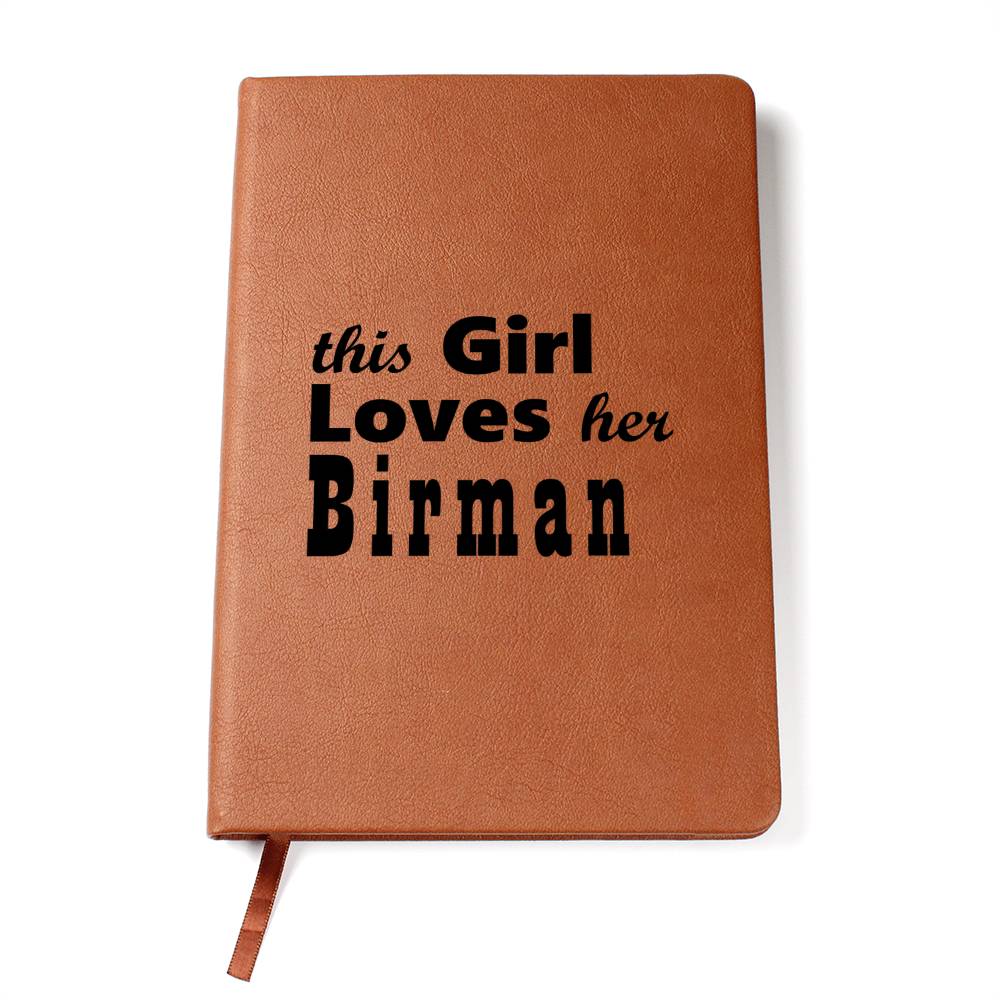 Birman - Vegan Leather Journal