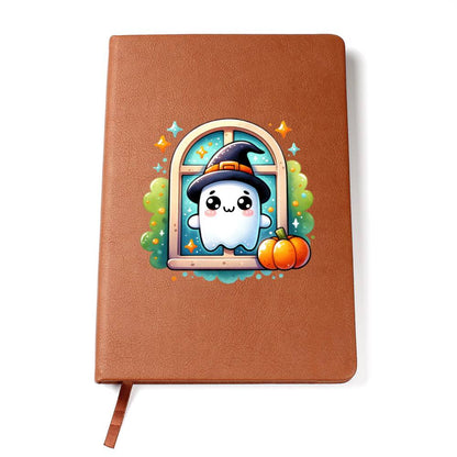 Cute Halloween Sticker 087 - Vegan Leather Journal