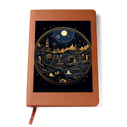 Minimalist BOHO Art 045 - Vegan Leather Journal