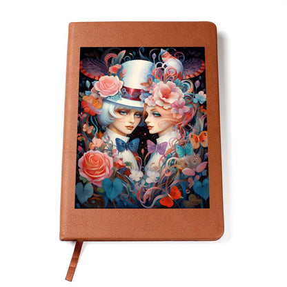 Valentine's Day Art 383 - Vegan Leather Journal