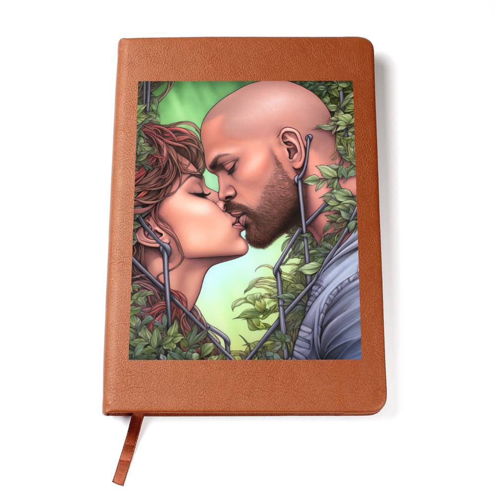 Valentine's Day Art 007 - Vegan Leather Journal