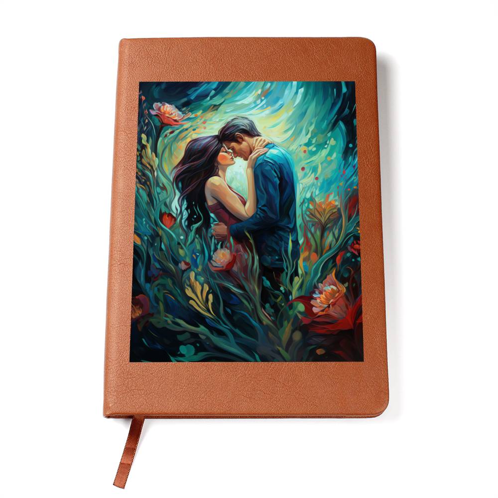 Valentine's Day Art 113 - Vegan Leather Journal