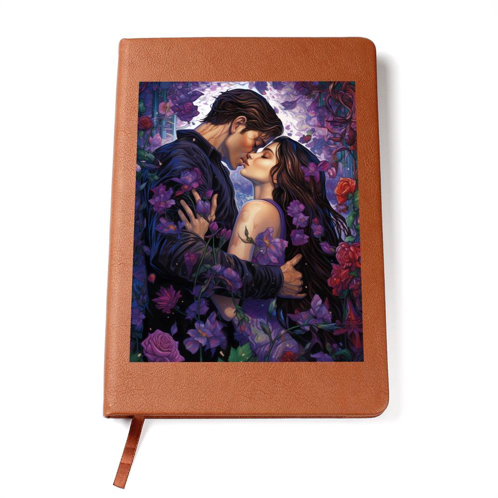 Valentine's Day Art 418 - Vegan Leather Journal