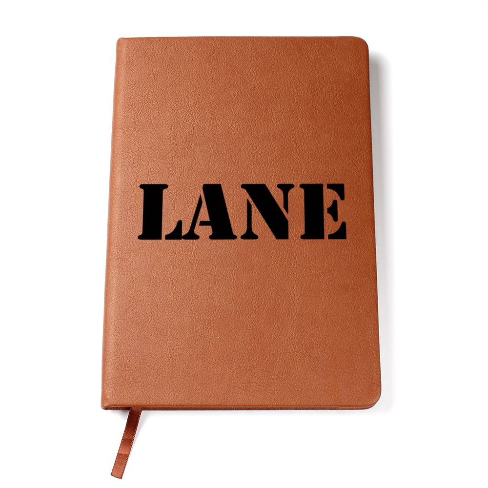 Lane - Vegan Leather Journal