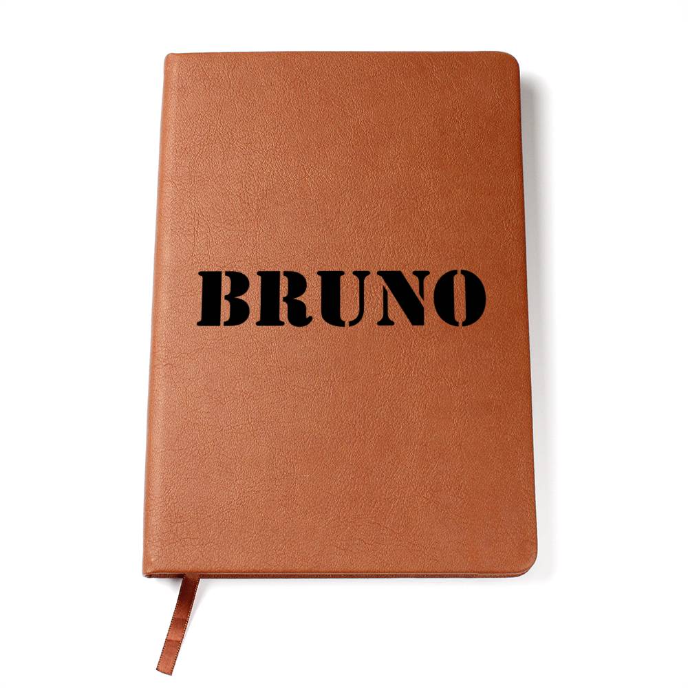 Bruno - Vegan Leather Journal