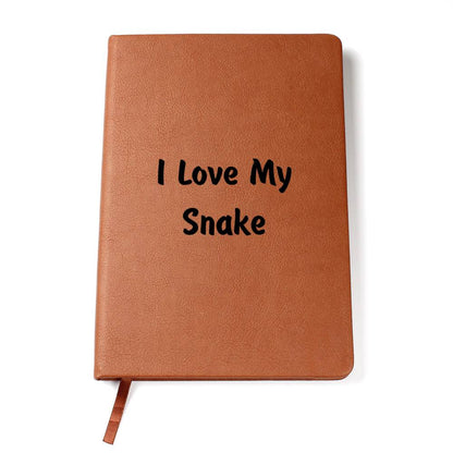 Love My Snake - Vegan Leather Journal