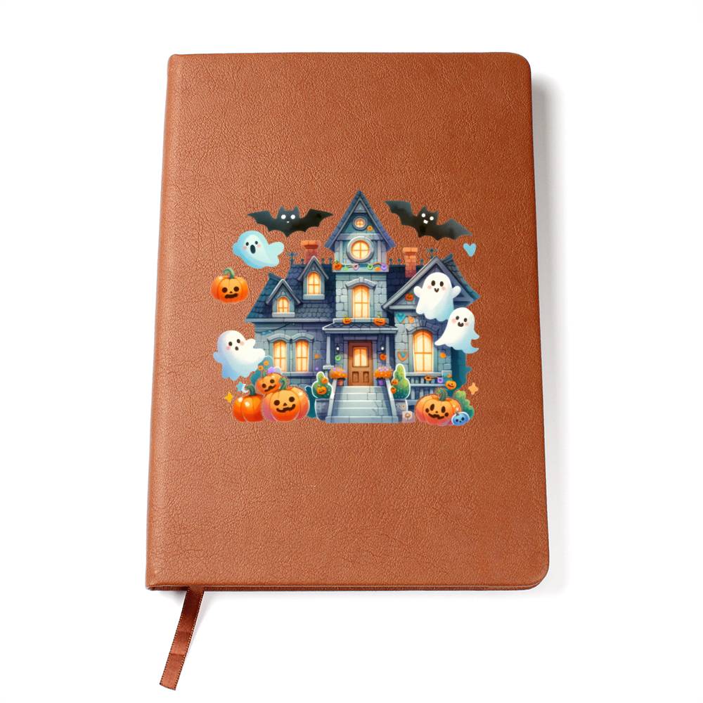 Cute Halloween Sticker 032 - Vegan Leather Journal