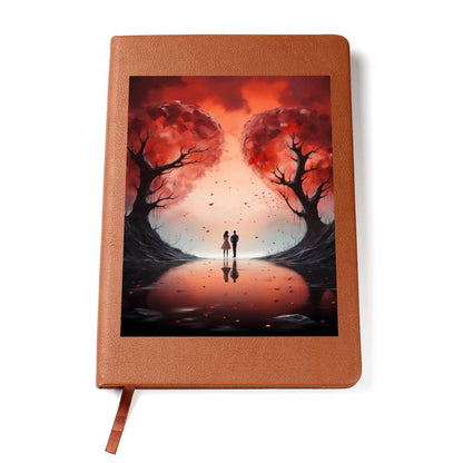 Valentine's Day Art 049 - Vegan Leather Journal