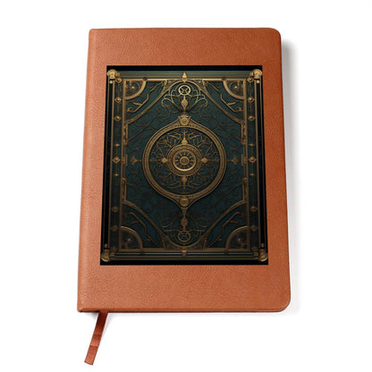 Ornate Gold Cover 053 - Vegan Leather Journal