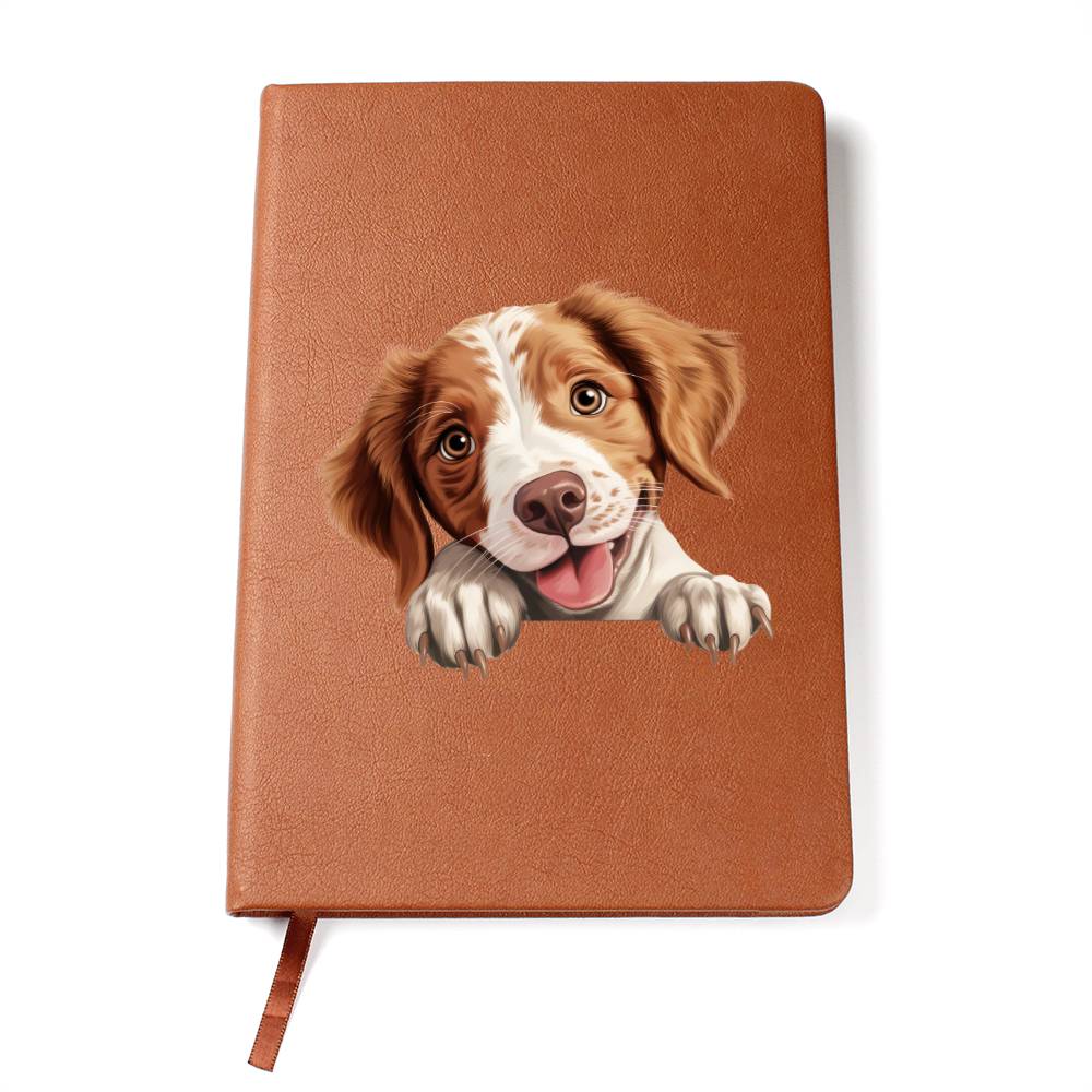 Brittany Peeking - Vegan Leather Journal