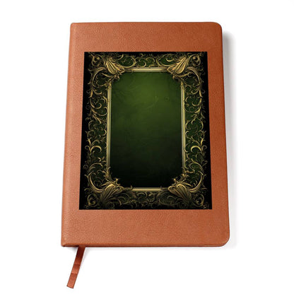 Ornate Gold Cover 071 - Vegan Leather Journal