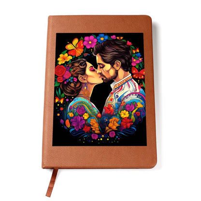 Valentine's Day Art 371 - Vegan Leather Journal