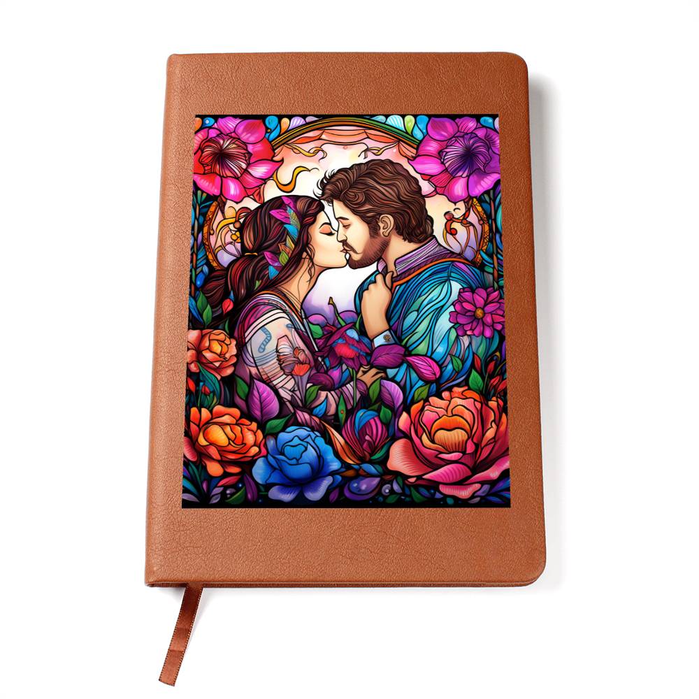 Valentine's Day Art 264 - Vegan Leather Journal