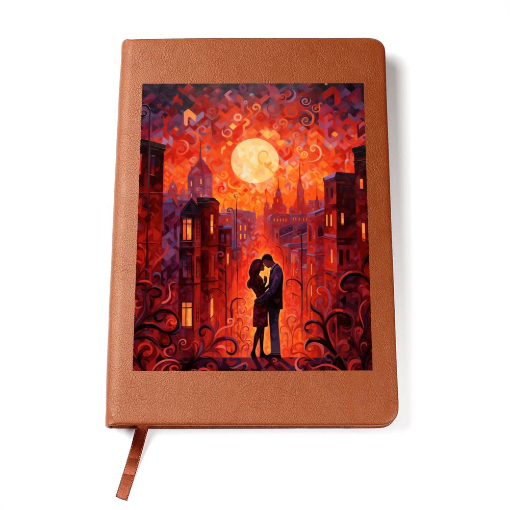 Valentine's Day Art 142 - Vegan Leather Journal
