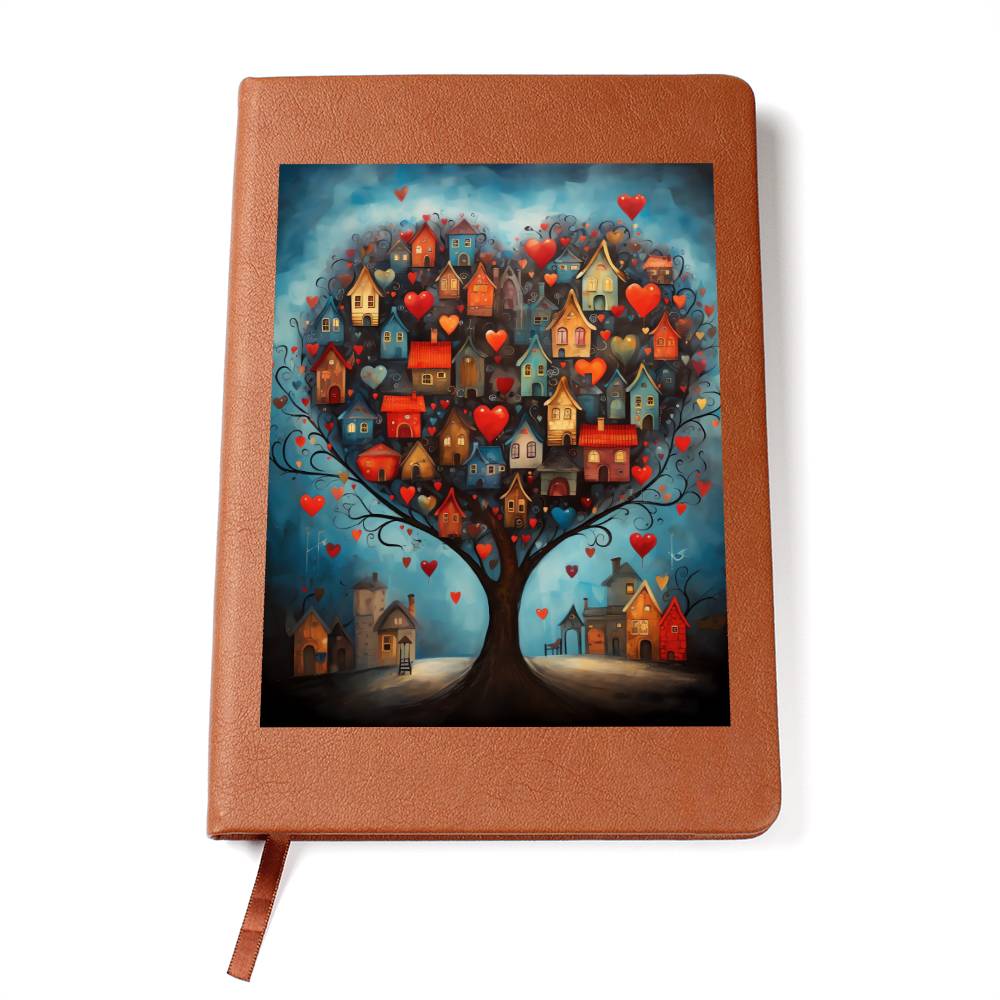 Valentine's Day Art 131 - Vegan Leather Journal