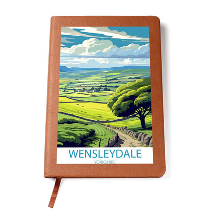 Famous Travel Destinations - Wensleydale, Yorkshire, England - Vegan Leather Journal