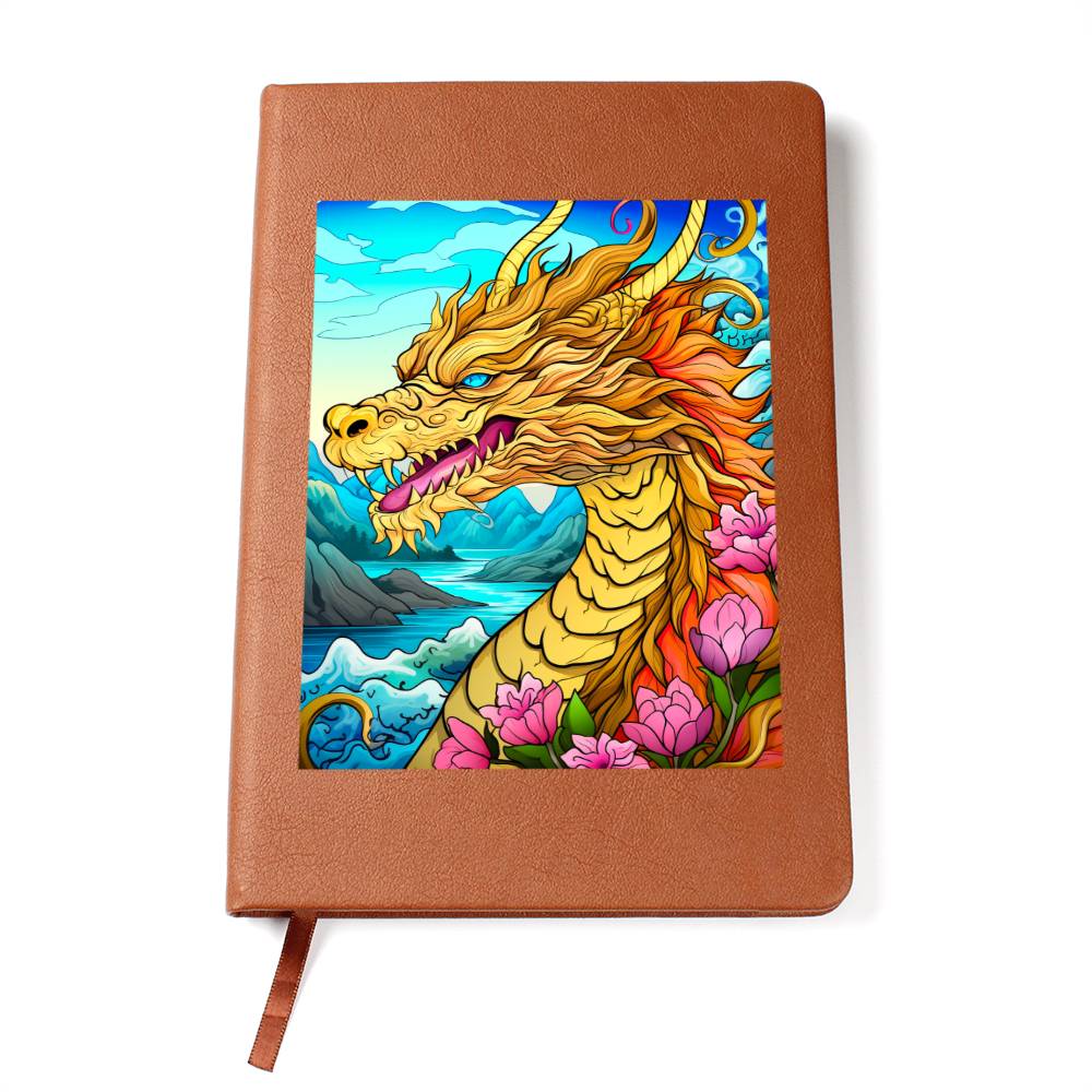 Majestic Dragon 021 - Vegan Leather Journal