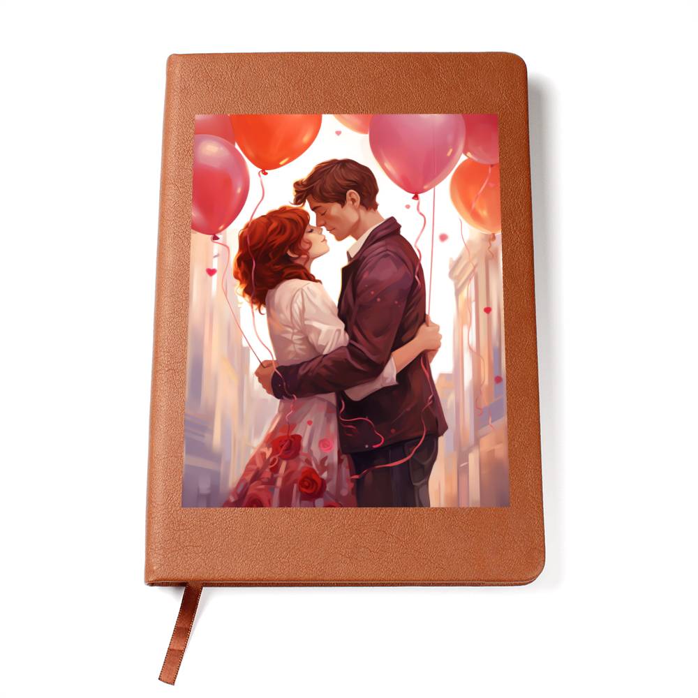 Valentine's Day Art 233 - Vegan Leather Journal