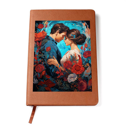 Valentine's Day Art 054 - Vegan Leather Journal