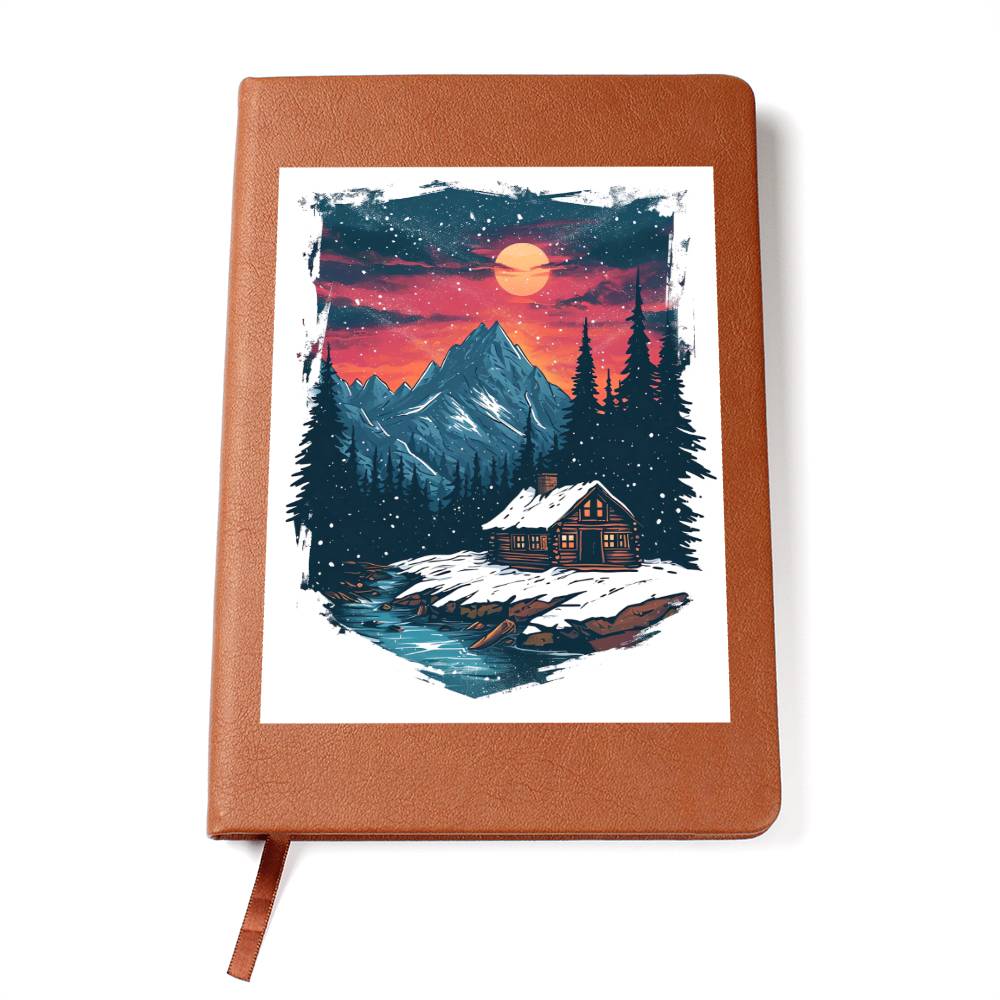 Minimalist BOHO Art 042 - Vegan Leather Journal