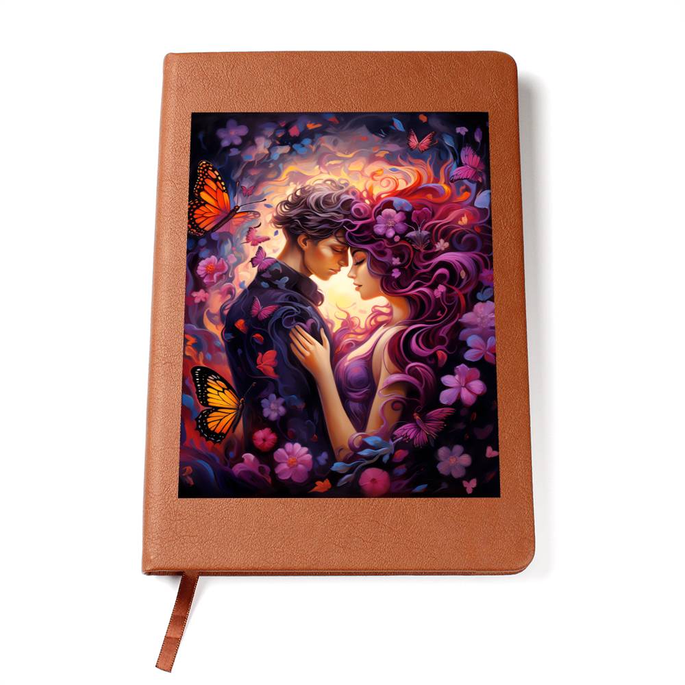 Valentine's Day Art 318 - Vegan Leather Journal
