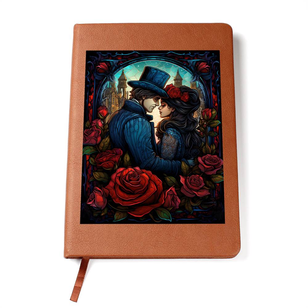 Valentine's Day Art 479 - Vegan Leather Journal