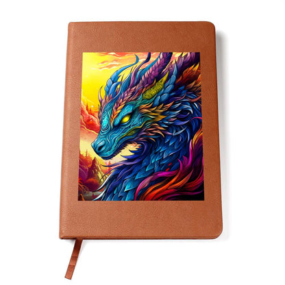 Majestic Dragon 018 - Vegan Leather Journal