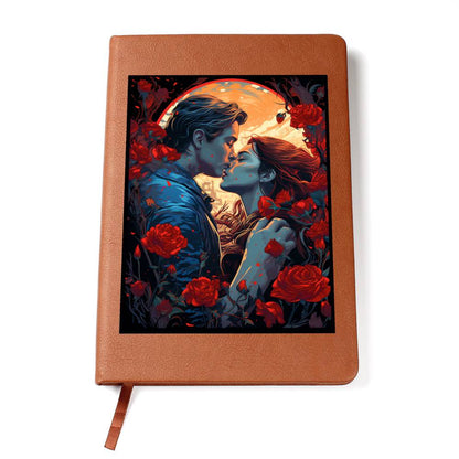Valentine's Day Art 030 - Vegan Leather Journal