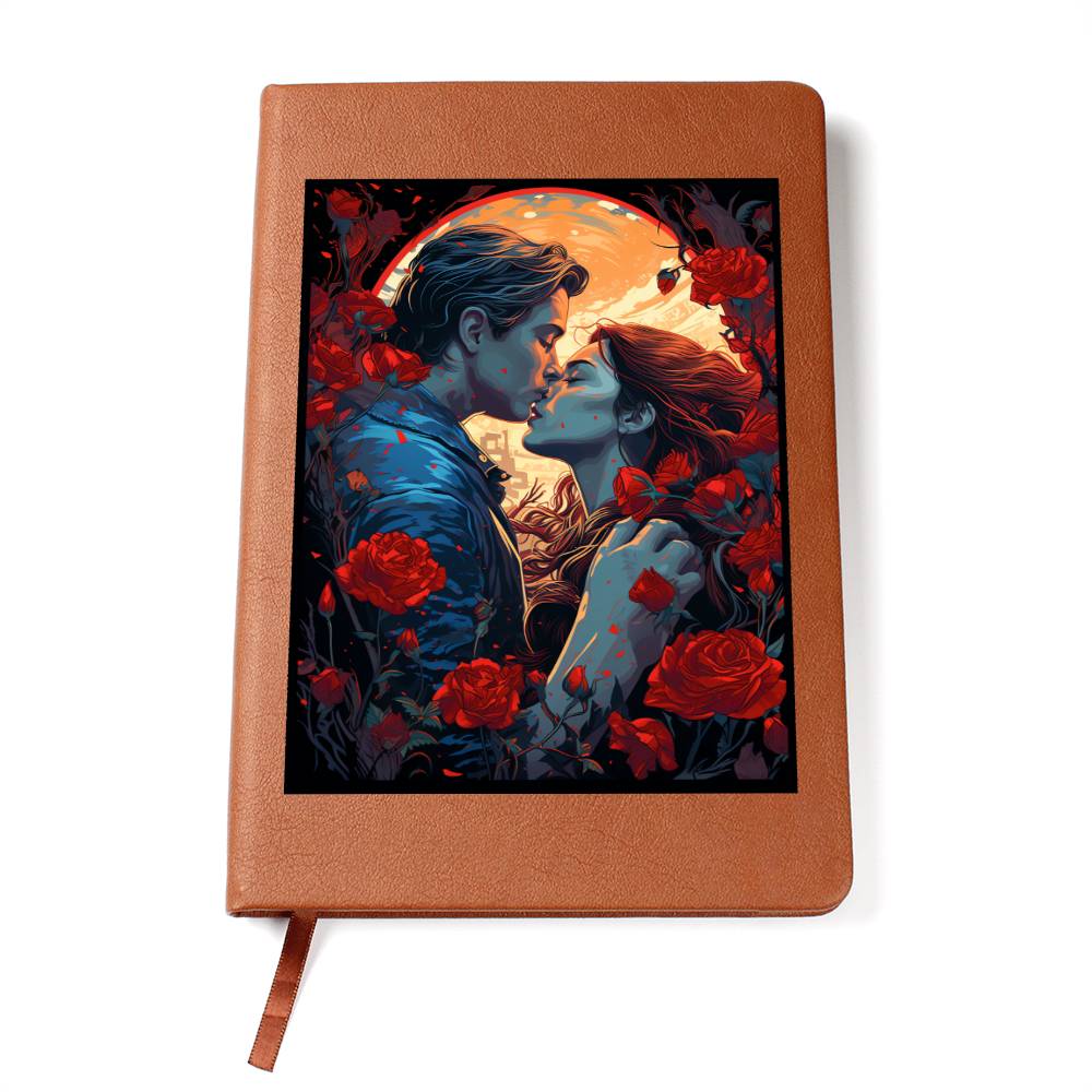 Valentine's Day Art 030 - Vegan Leather Journal