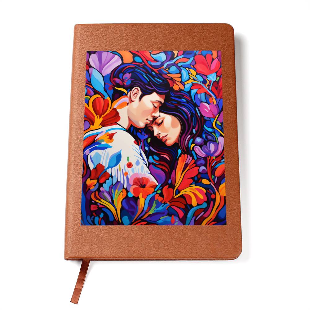 Valentine's Day Art 439 - Vegan Leather Journal