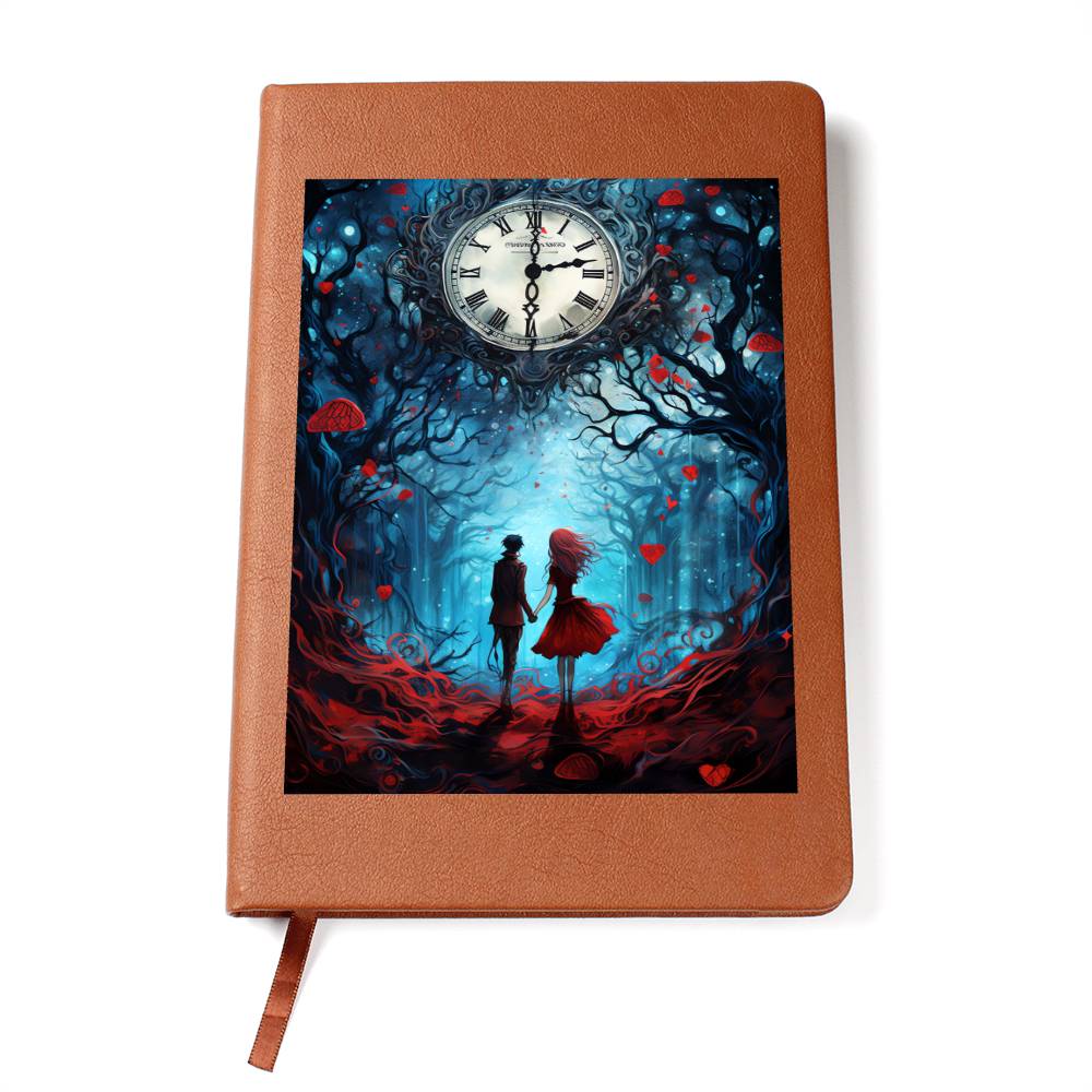 Valentine's Day Art 272 - Vegan Leather Journal