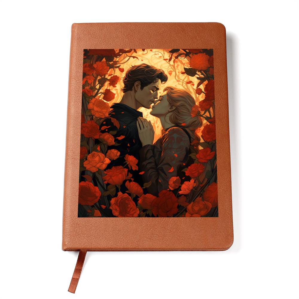 Valentine's Day Art 239 - Vegan Leather Journal