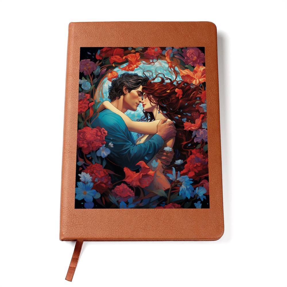 Valentine's Day Art 002 - Vegan Leather Journal