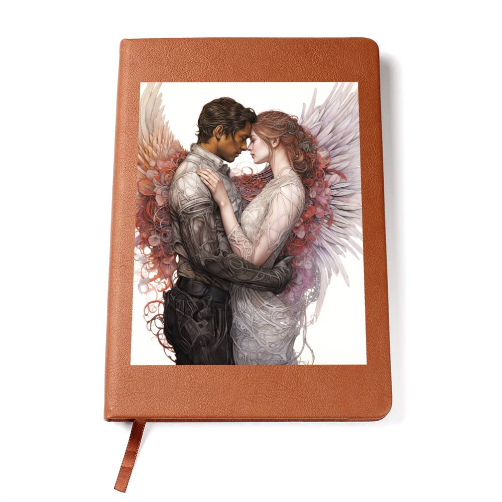 Valentine's Day Art 060 - Vegan Leather Journal
