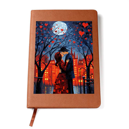 Valentine's Day Art 261 - Vegan Leather Journal