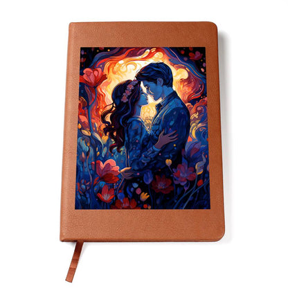 Valentine's Day Art 082 - Vegan Leather Journal