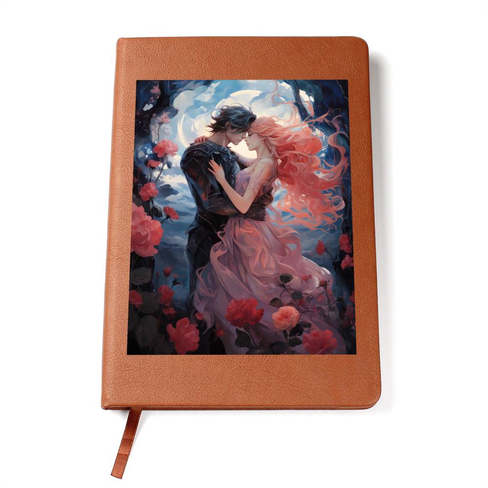 Valentine's Day Art 165 - Vegan Leather Journal