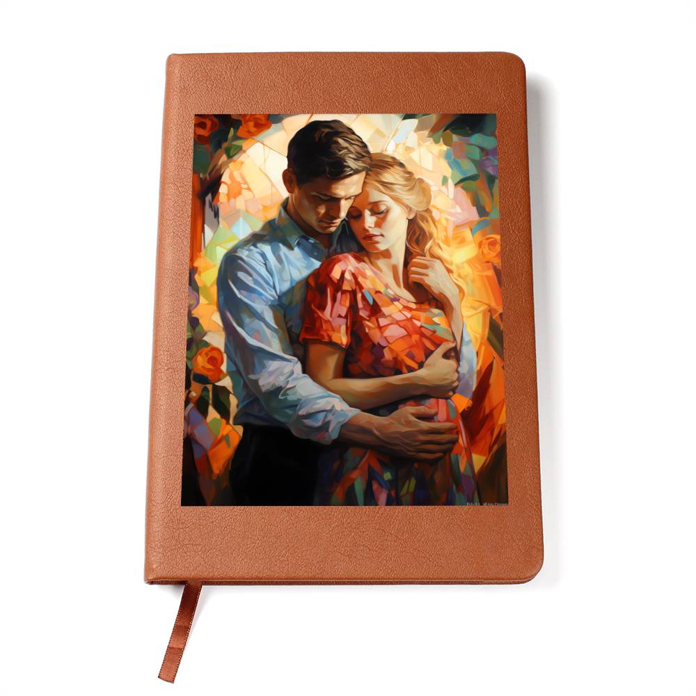 Valentine's Day Art 144 - Vegan Leather Journal