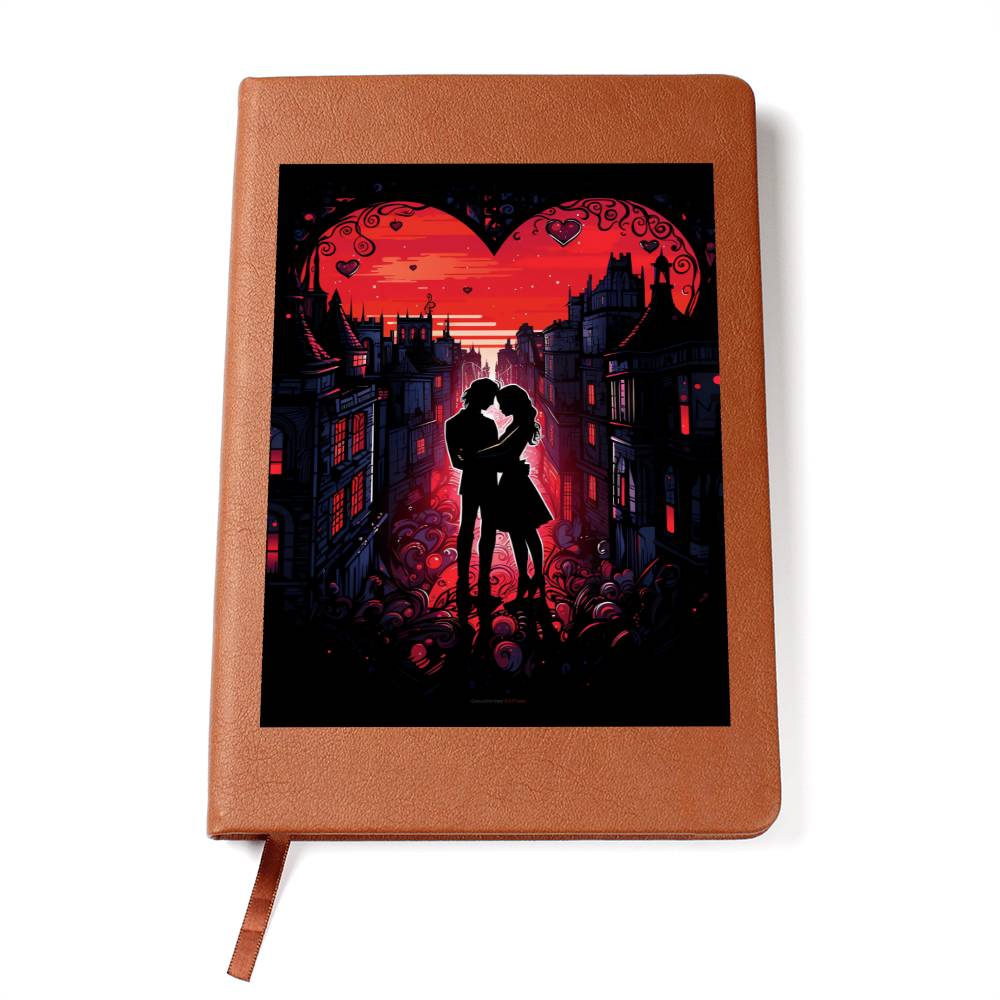 Valentine's Day Art 194 - Vegan Leather Journal