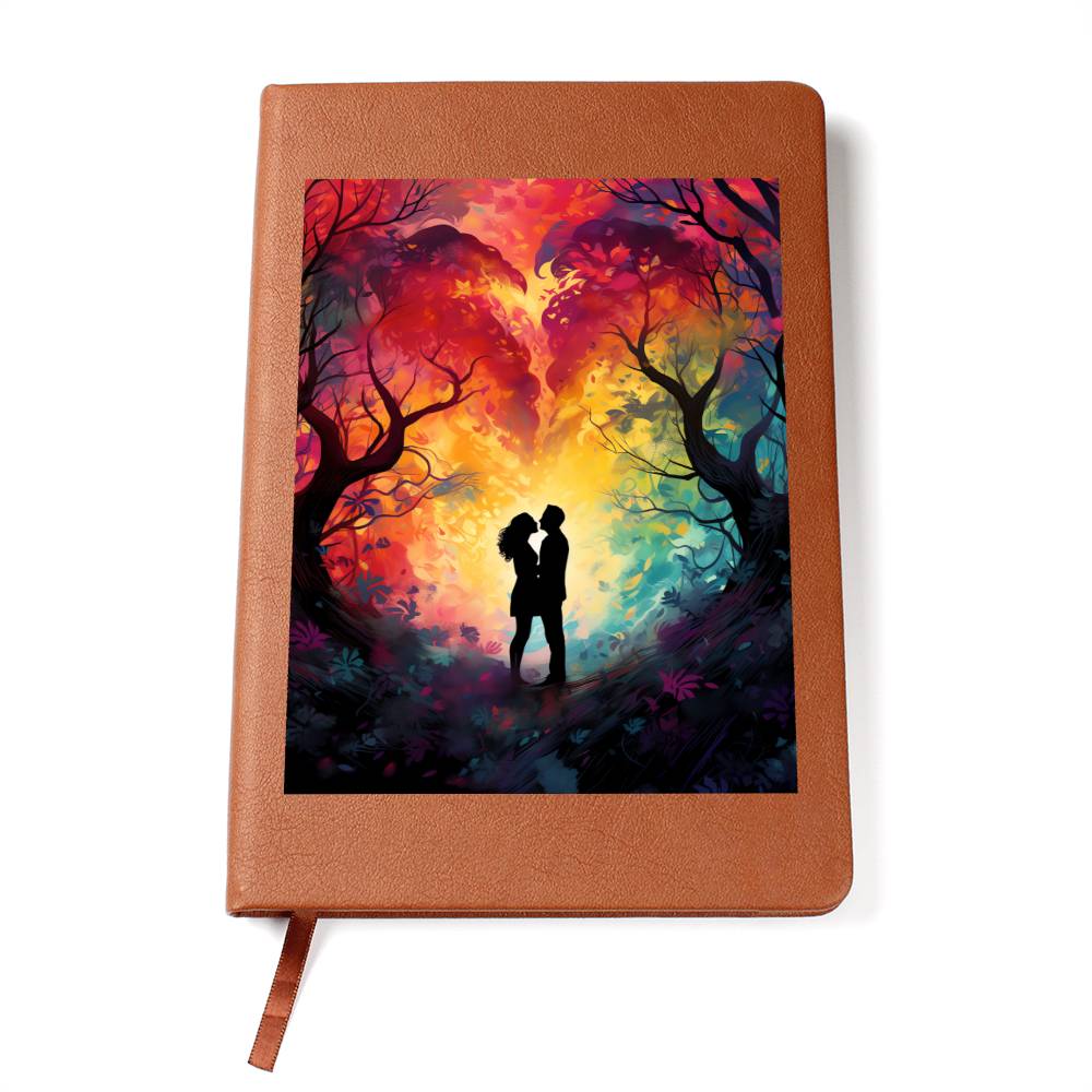 Valentine's Day Art 367 - Vegan Leather Journal