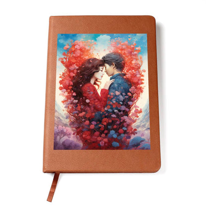 Valentine's Day Art 121 - Vegan Leather Journal