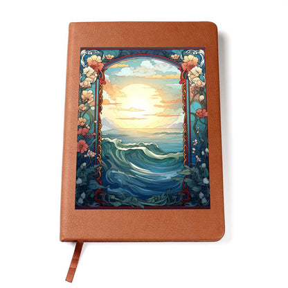 Minimalist BOHO Art 062 - Vegan Leather Journal