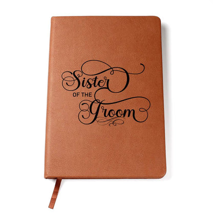 Sister of the Groom - Vegan Leather Journal