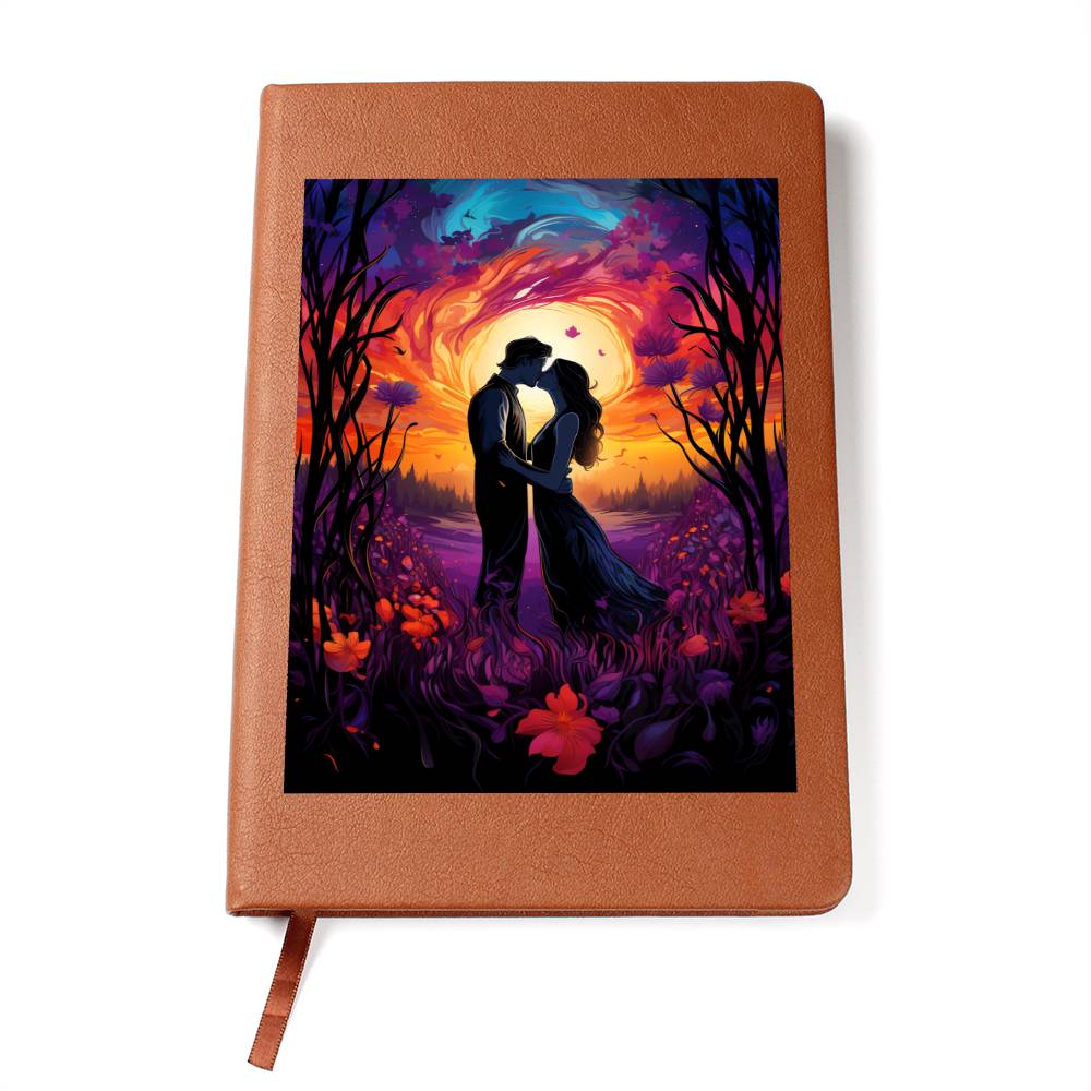 Valentine's Day Art 278 - Vegan Leather Journal